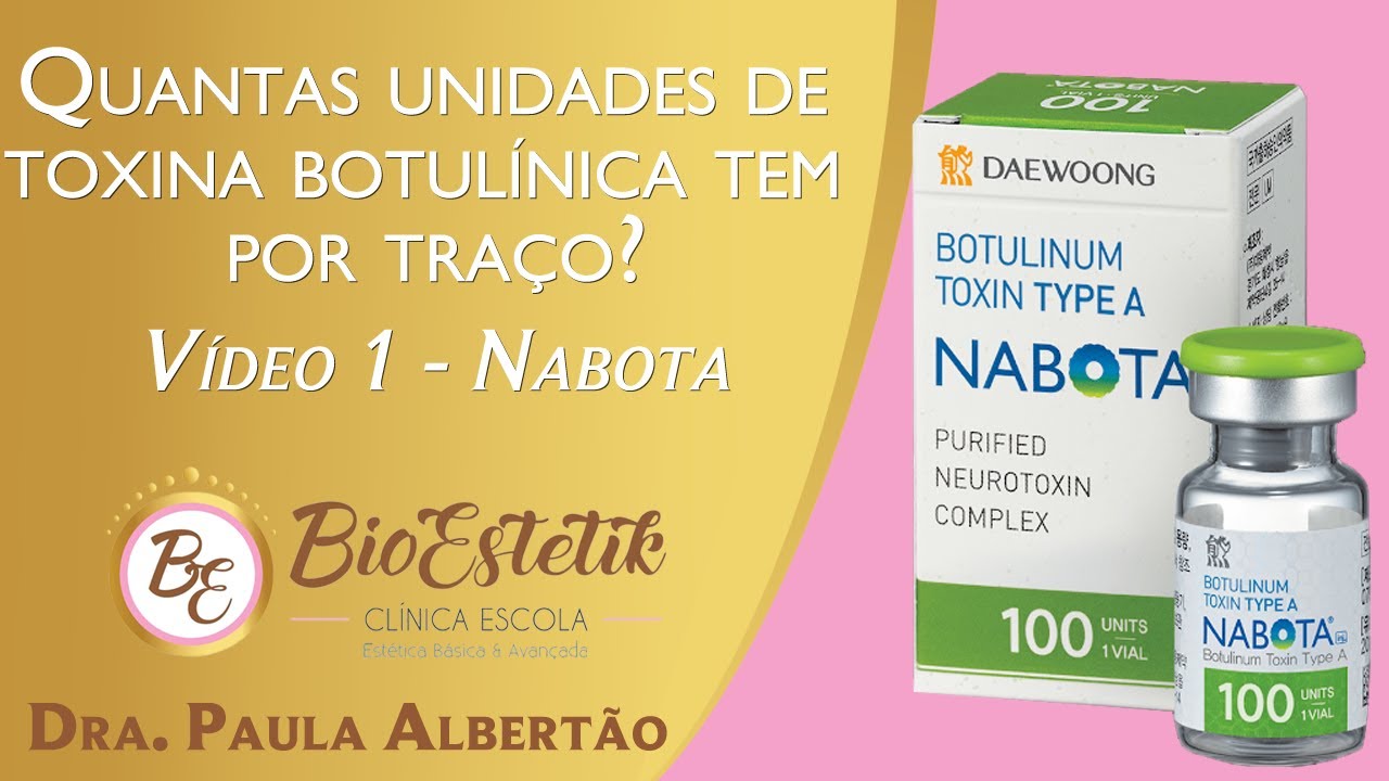 Como fazer a diluição da toxina Botulínica ? Vídeo 1 - NABOTA