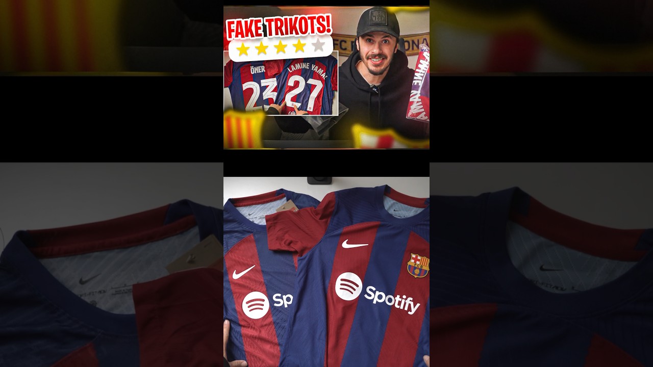 Fake (20&euro;) vs Original (160&euro;) | TRIKOT