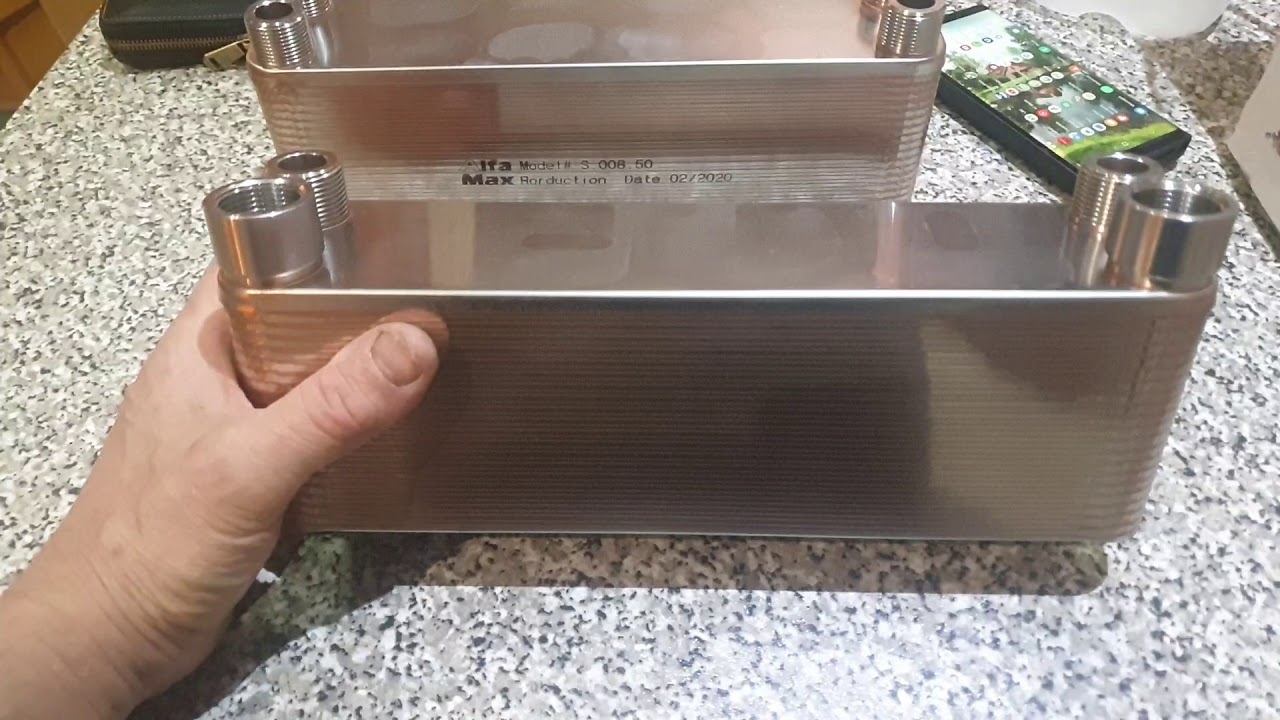 Plate heat exchangers from Antares fire and water.