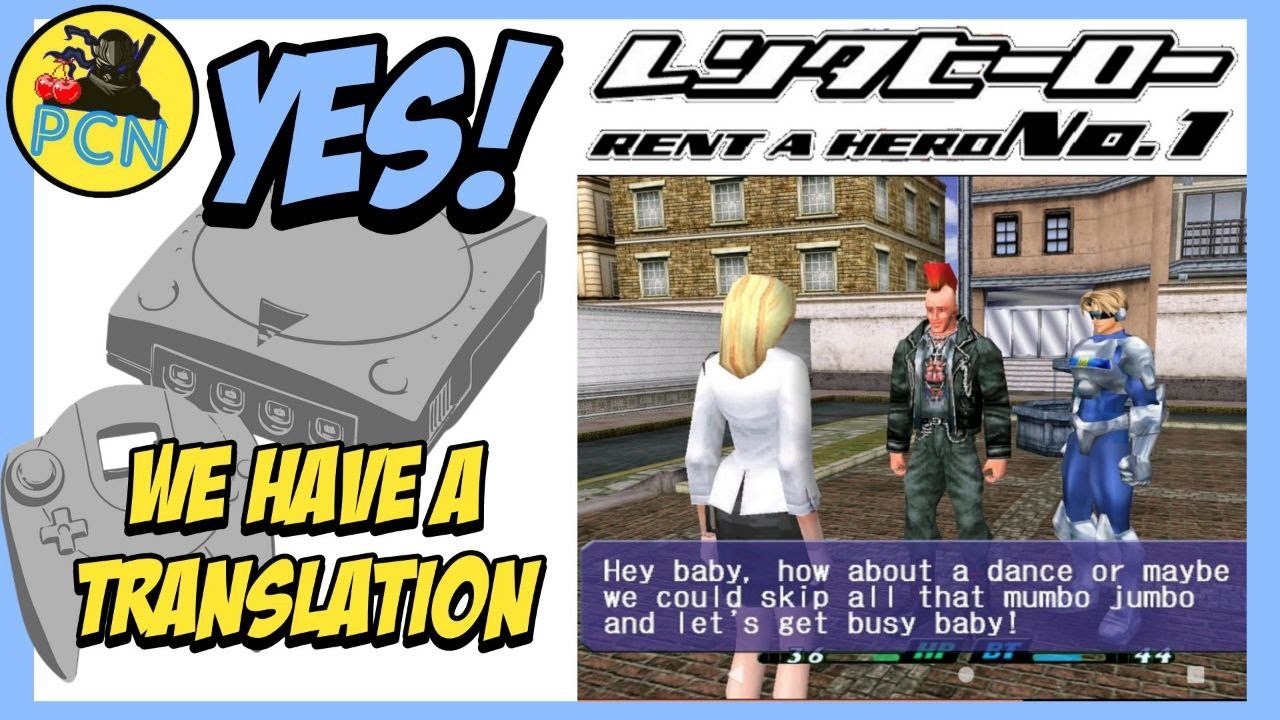 Weird and Wonderful Japan Only Game Gets Translated | Rent-A-Hero No. 1 | SEGA Dreamcast
