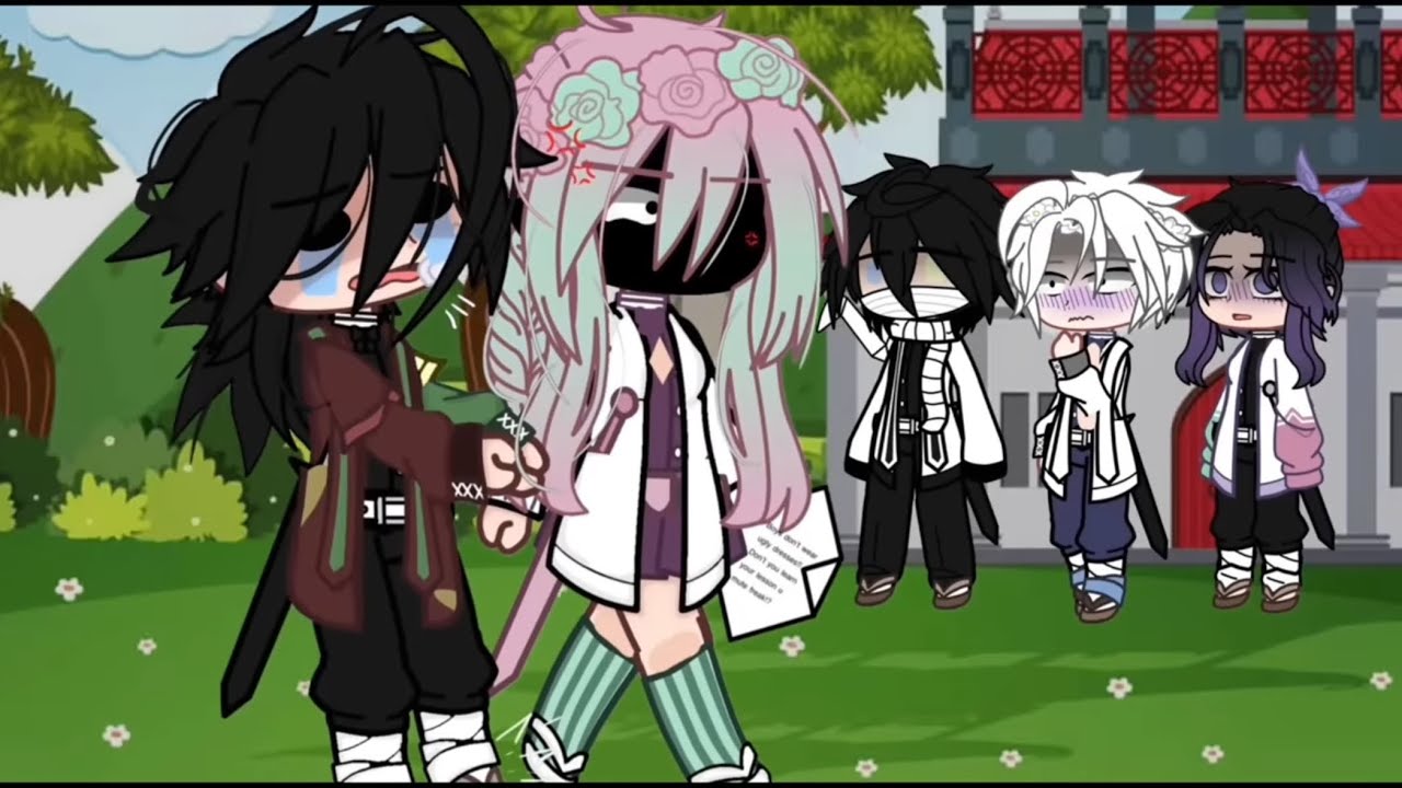 Recap of my prom dress series! 💗🫶🏼|| KNY || Gacha mini series || parts 1-5 || My au  || Tw blood!