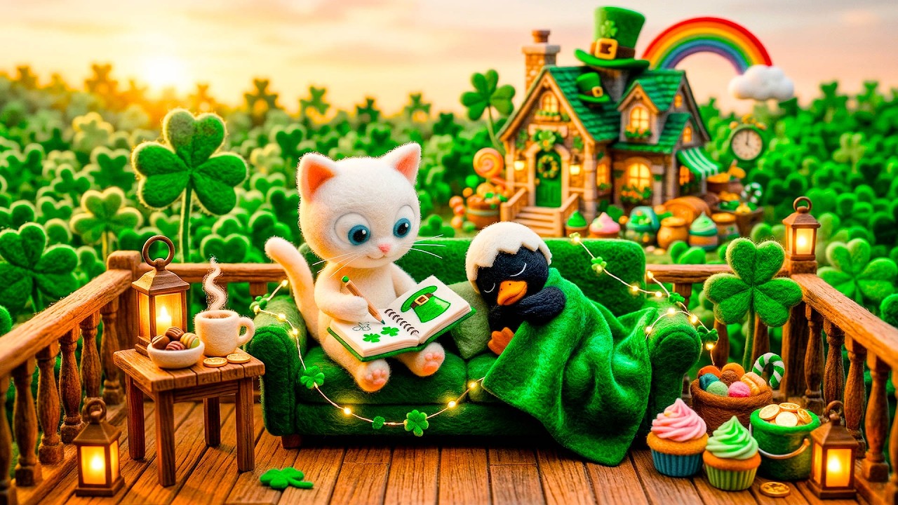Happy St. Patrick's Day 🍀 Celtic Spring Lofi to Relax, Study & Focus | Cozy Vibes