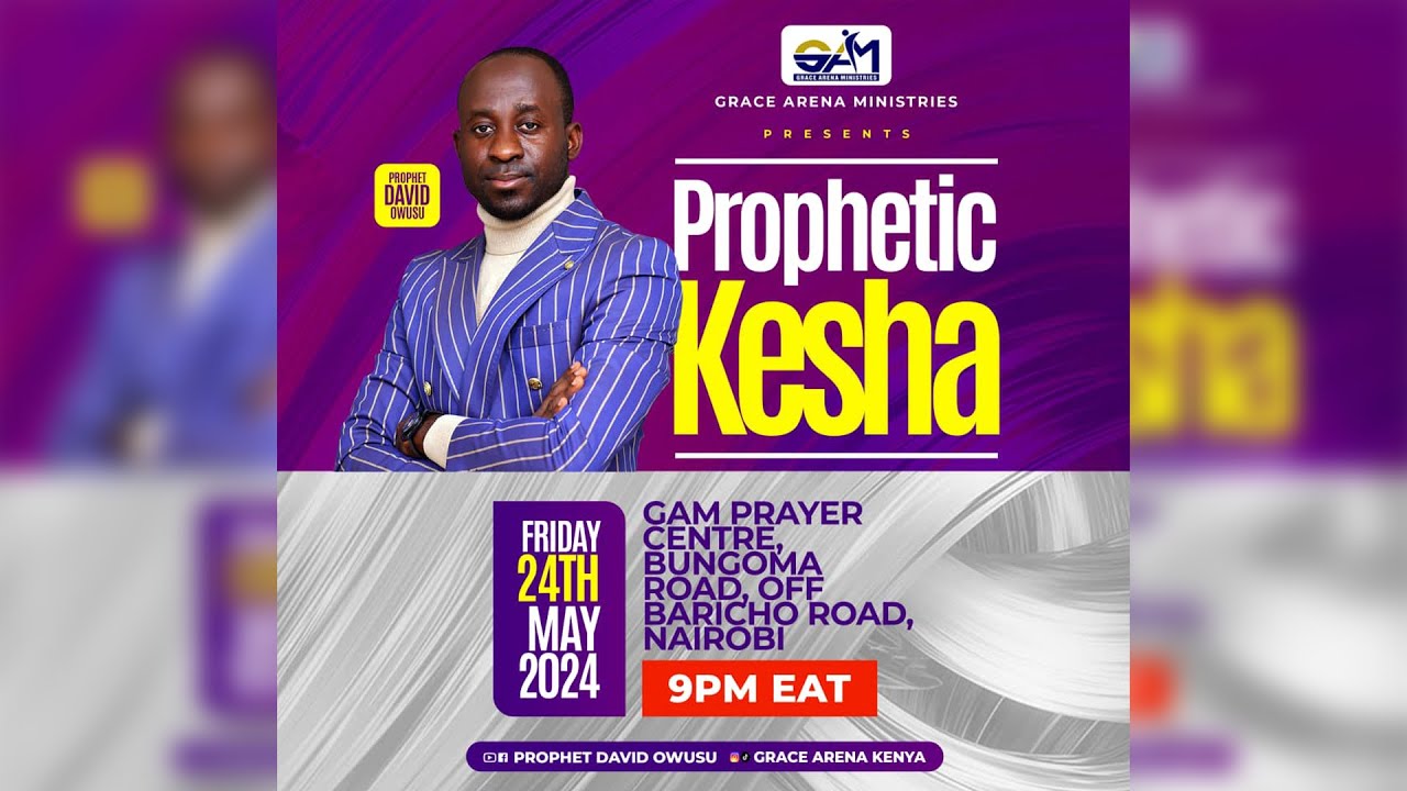 Prophetic Kesha - Warfare Night 2 || Prophet David Owusu