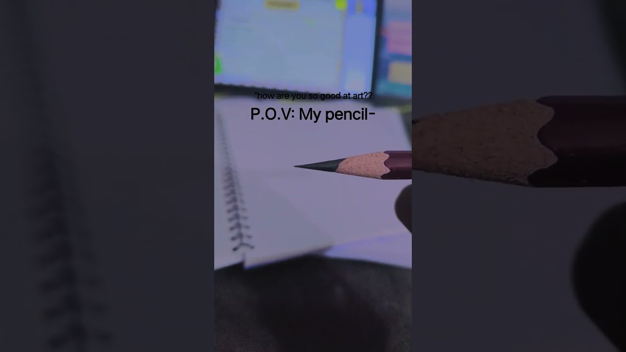 ITS SO SHARP- 😭
