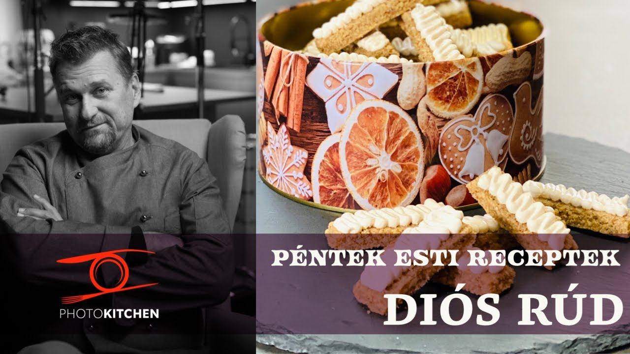 A diós rúd, Anger Zsolt konyhájában, a PhotoKitchen-ben