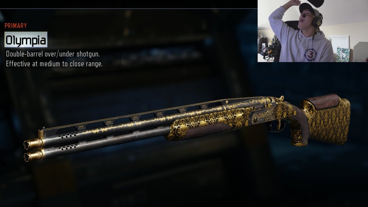 The New GOD BO3 Shotgun... 250-0...