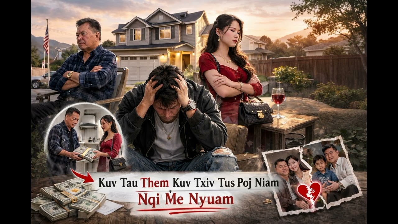 Kuv tau them kuv txiv tus poj niam nqi me nyuam ua rau kuv kob huam tag