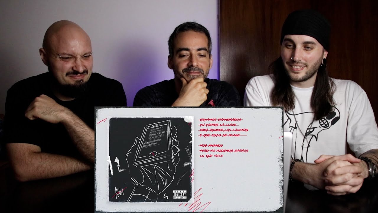 KHEA - tu msj 💔 (Official Lyric Video) // Disgusting Reacciona