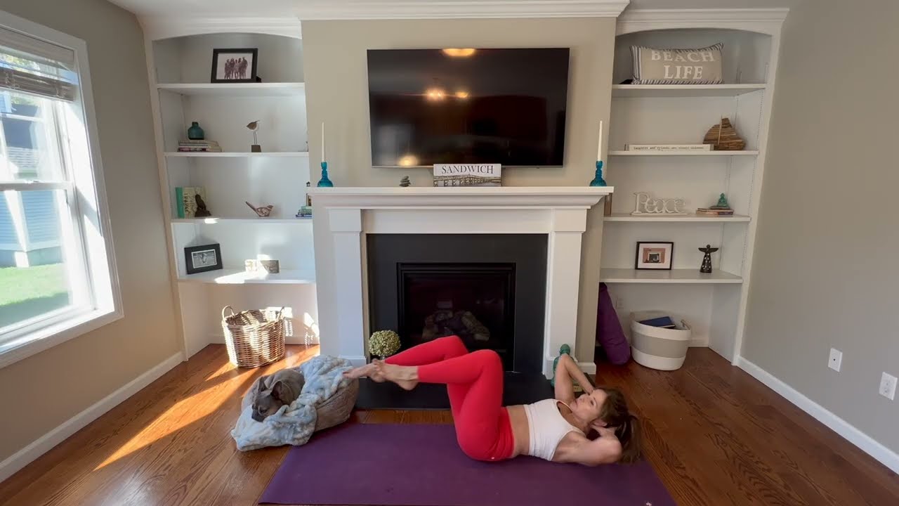 Yoga for Core and Entire Body All Levels Slow Flow 35 Minutes