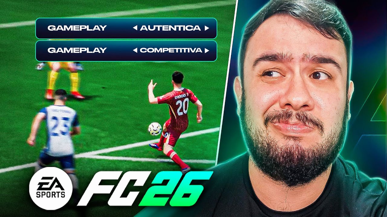 FC 26: Testando a GAMEPLAY AUT&Ecirc;NTICA e COMPETITIVA 🤔