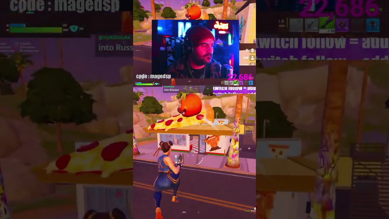 Fortnite chapter 7/400 wins with chat