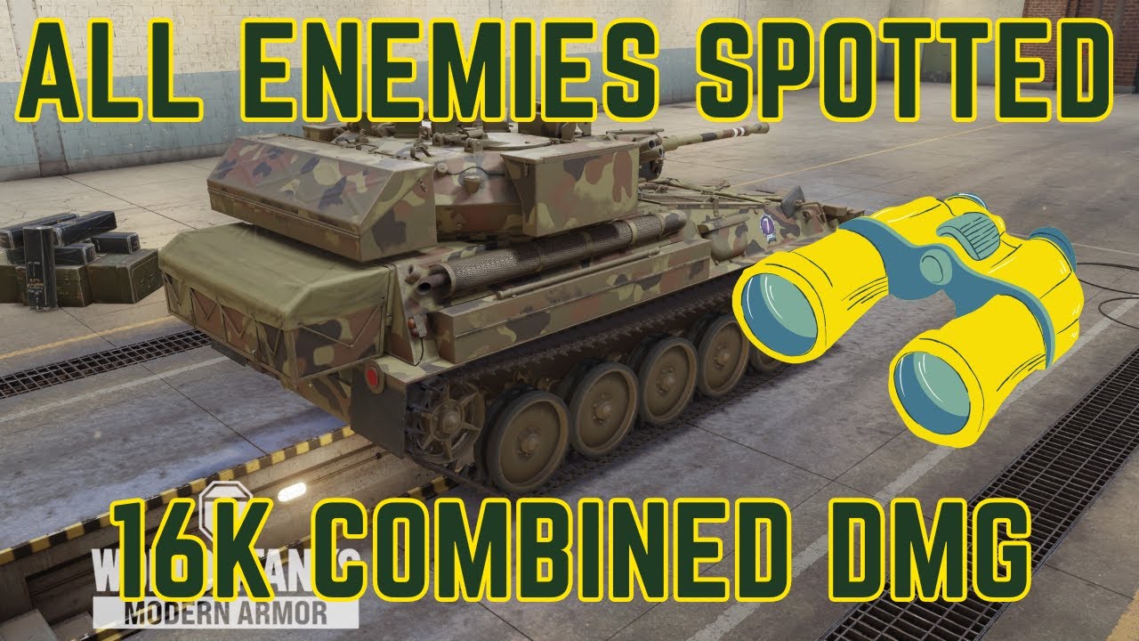 FV107 16k damage combined, spotted all 15 enemies - World of Tanks Modern Armor WOT Console