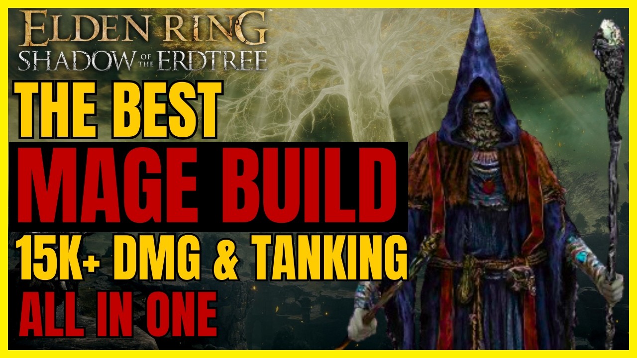 ELDEN RING SotE — Лучший билд OP INT для мага для всего, от 15 тыс. урона и танкования