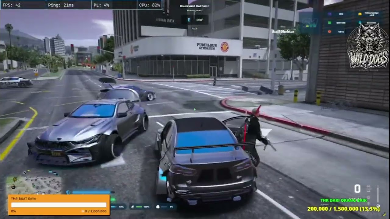 PECAH WILLDOGS LAWAN BFL DI DAERAH WEST DETIK DETIK TEDAY DI MARAHIN TEMEN || GTA 5 ROLEPLAY #smrp