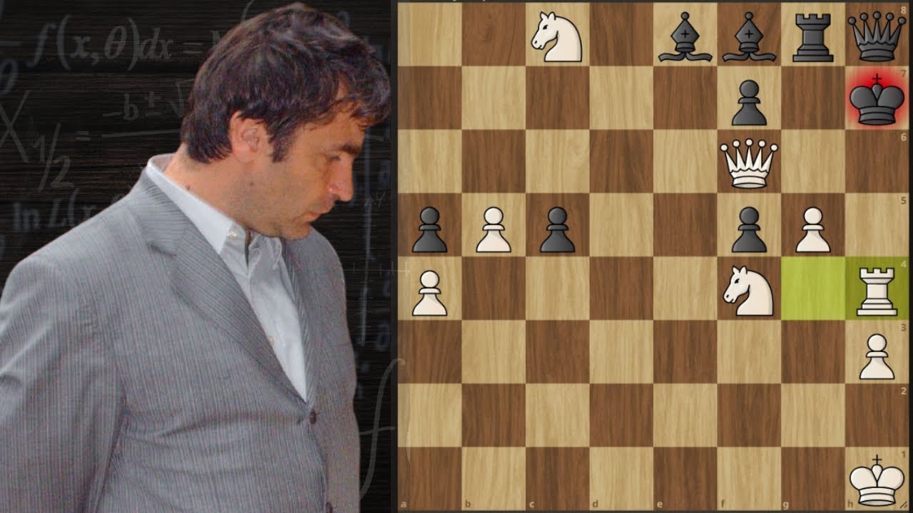 KASPAROV'U DAHA ÖNCE KİMSE BÖYLE MAT ETMEDİ!!