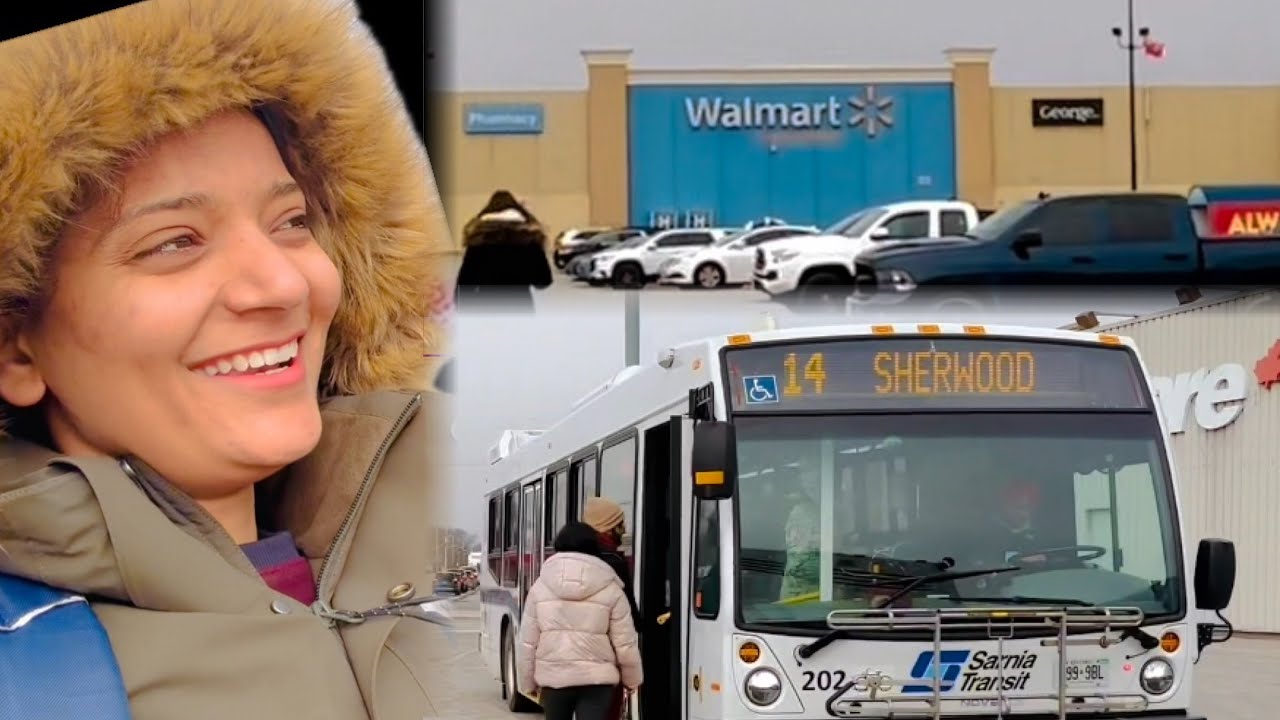 Let's shop in Walmart with me || Walmart, Sarnia, Ontario || grocery in Walmart