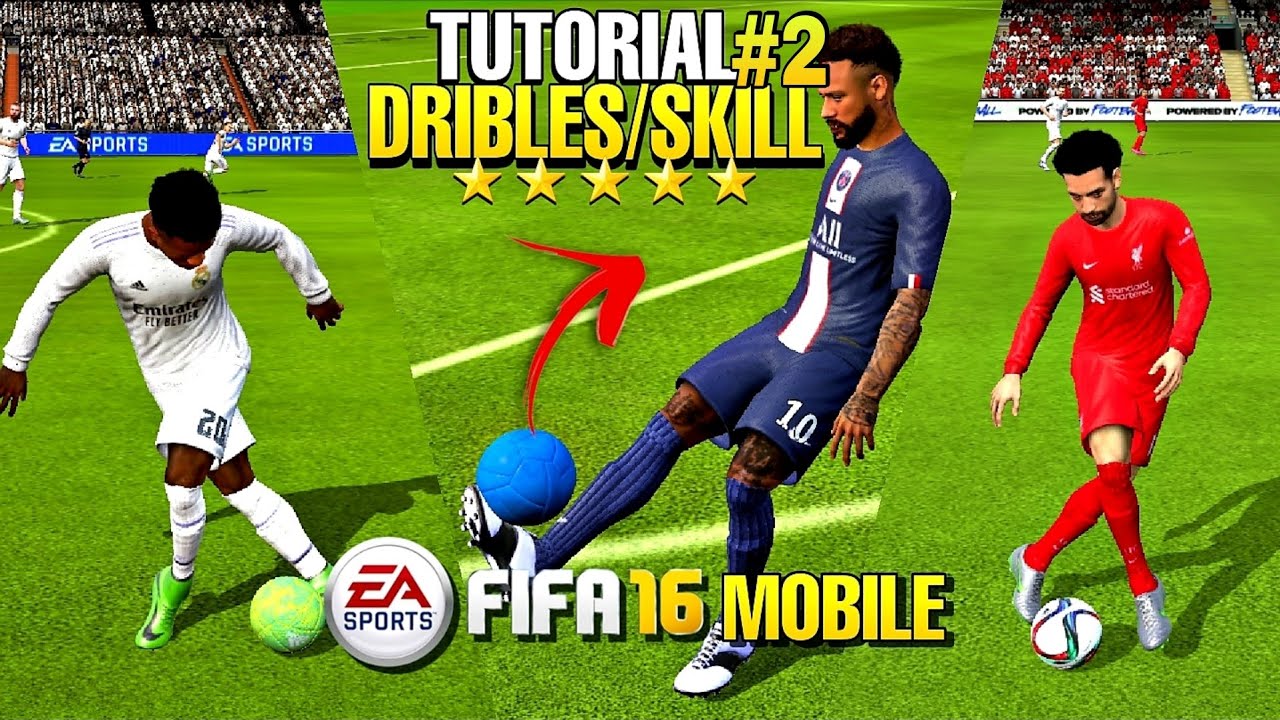 FIFA 16 MOBILE, TUTORIAL DE DRIBLE/SKILL INCR&Iacute;VEIS, PARTE 2