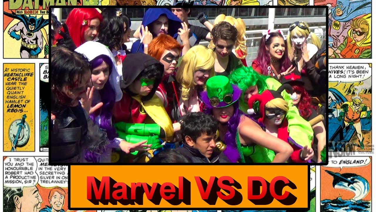 Anime Revolution 2016: Marvel Vs DC Cosplay Shoot