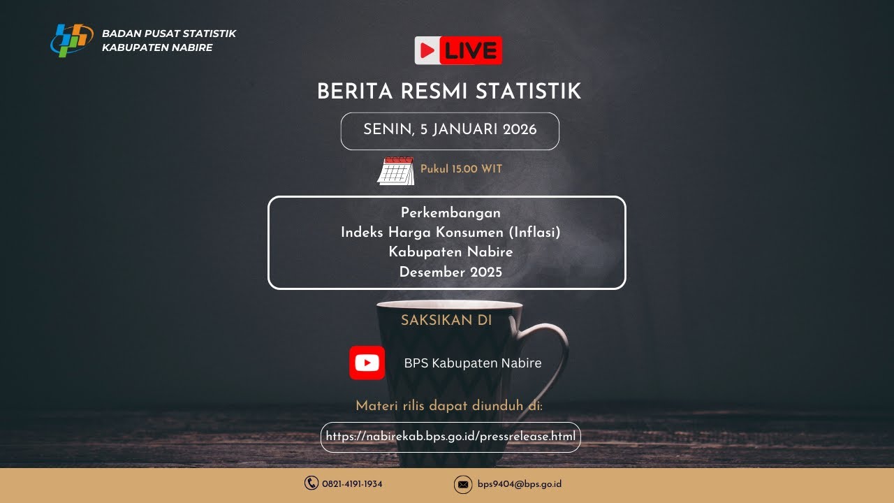 Rilis Berita Resmi Statistik, 5 Januari 2026