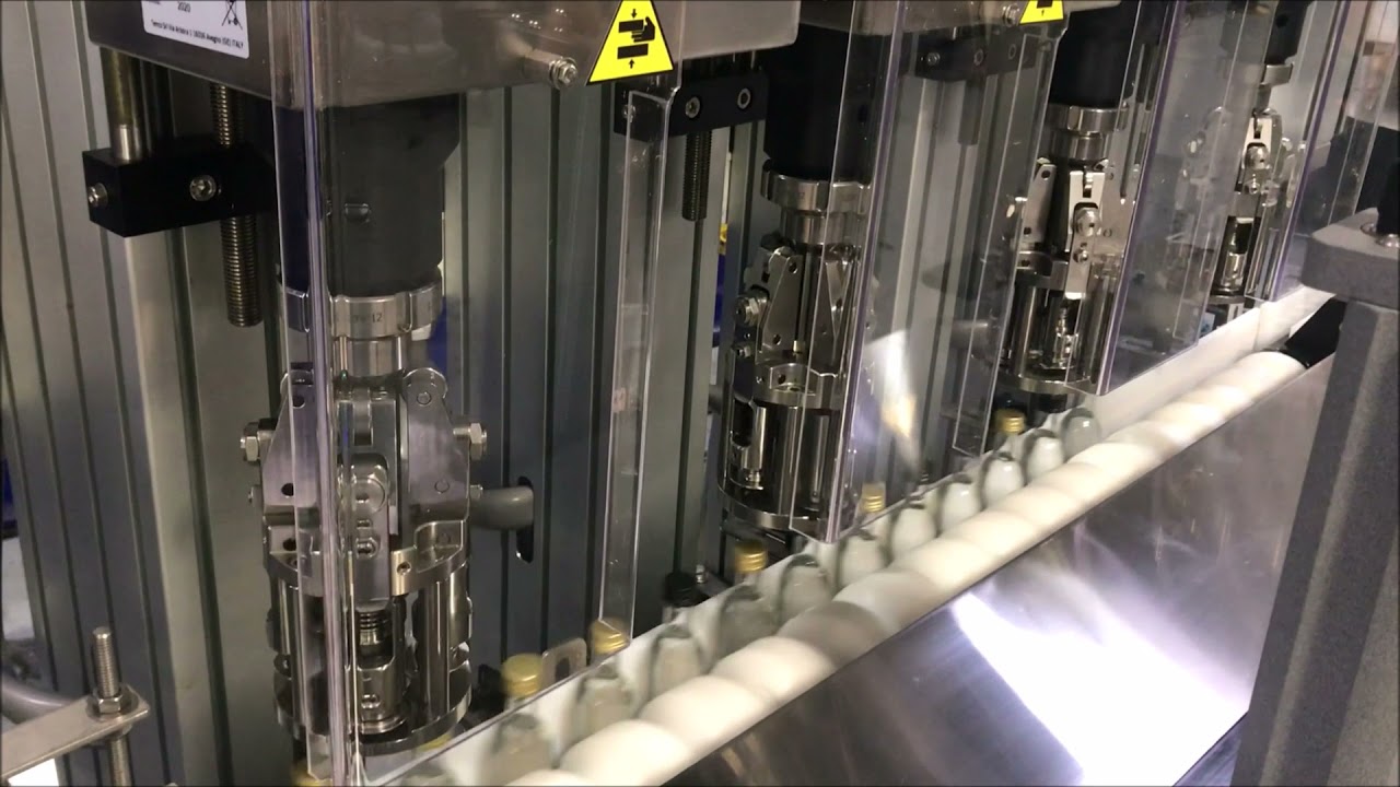 Automatic Packaging Line - Rinse, Fill and Cap