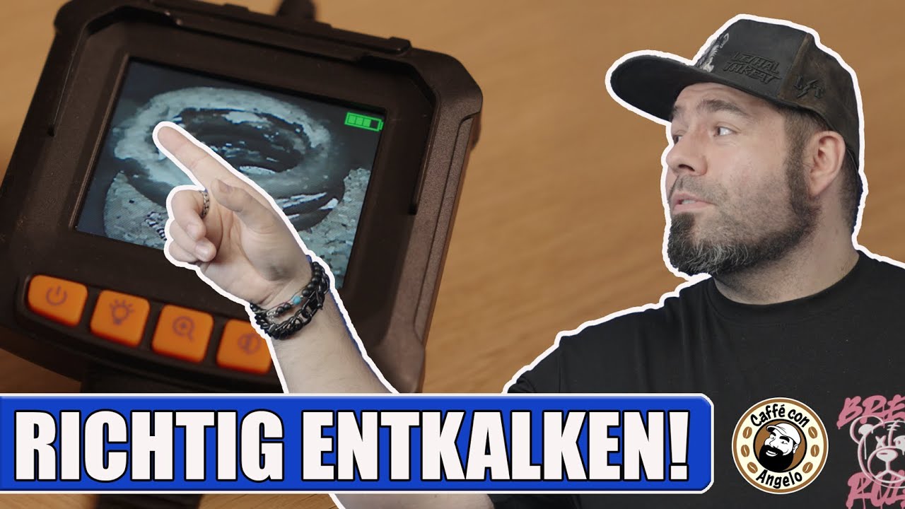 Siebträgermaschine richtig entkalken - so wirds gemacht!