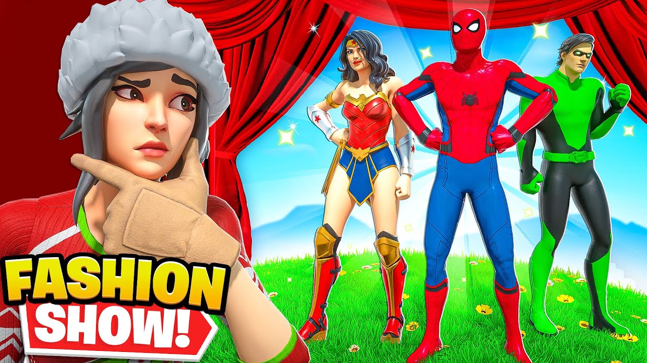 *SUPERHERO* Fortnite Fashion Show...