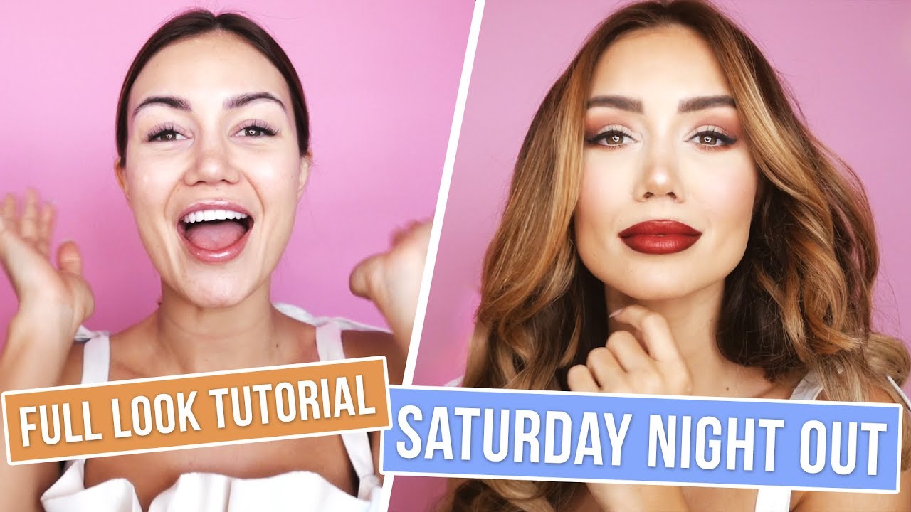 GET READY WITH ME - SATURDAY NIGHT OUT - CHIT CHAT WITH PIA MUEHLENBECK