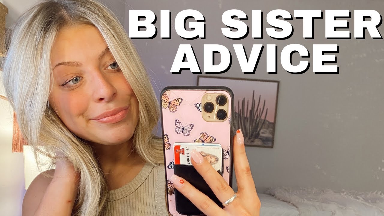 BIG SISTER ADVICE: college, anxiety, dating | Erin Alexis