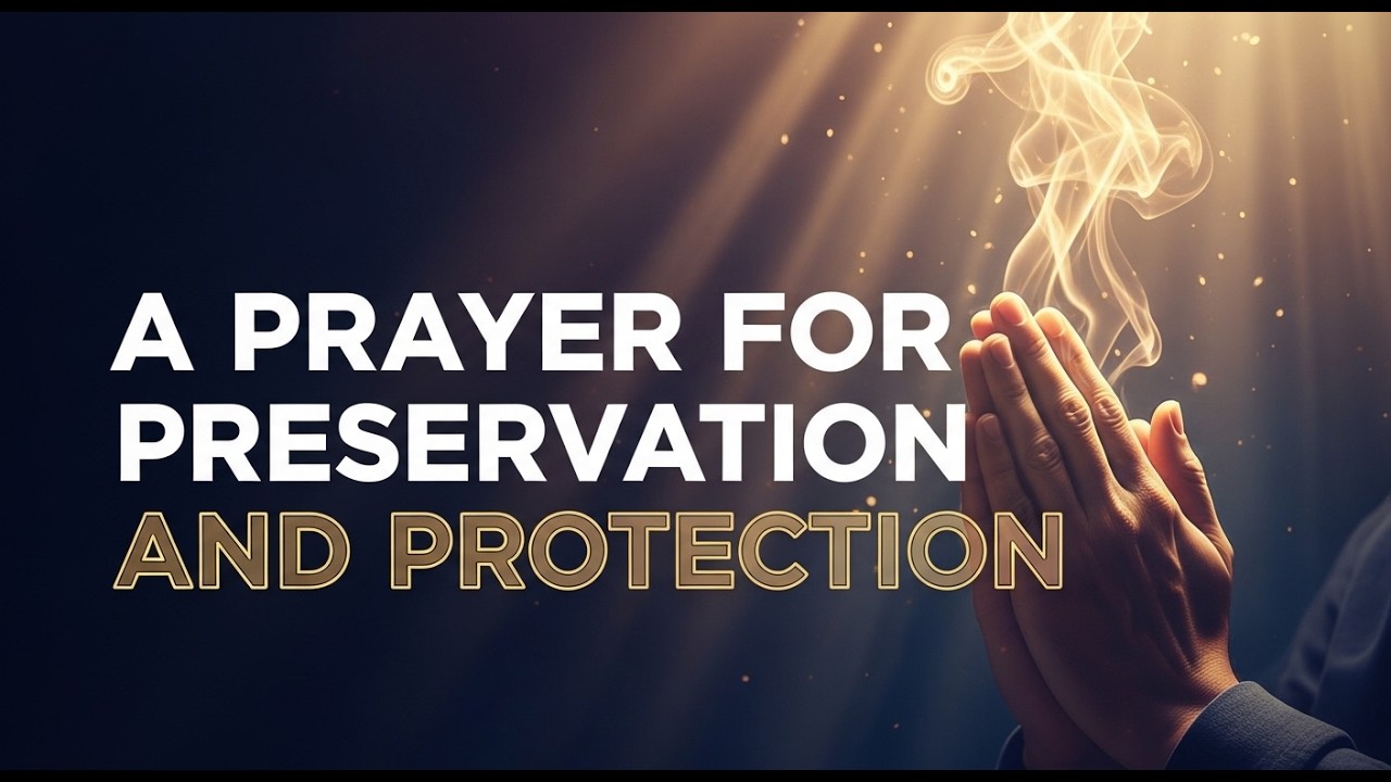 A PRAYER FOR PRESERVATION AND PROTECTION | PROPHETIC COVERING & DIVINE SECURITY