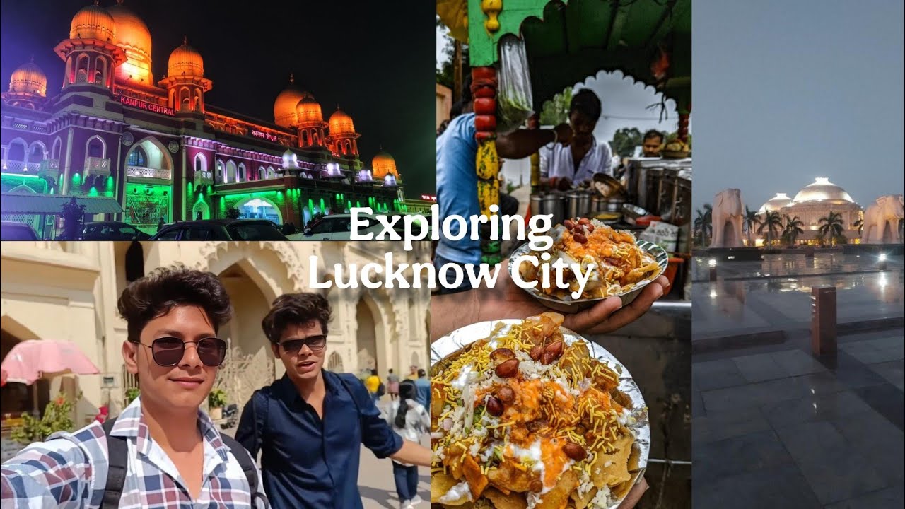 Exploring Lucknow full day vlog 😍 chowk, street Lucknow explore 🥰 #vlog #lucknow #lucknowvloggers