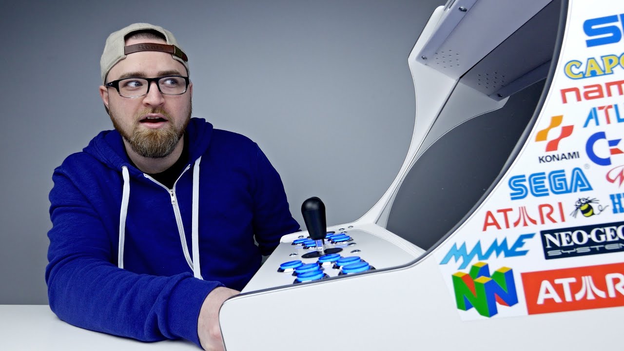 They Sent An Arcade Machine
