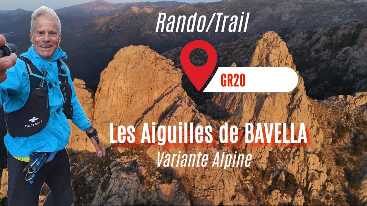 Rando/trail dans une variante du GR20: Au sud, le passage le + spectaculaire #bavella #trail #gr20
