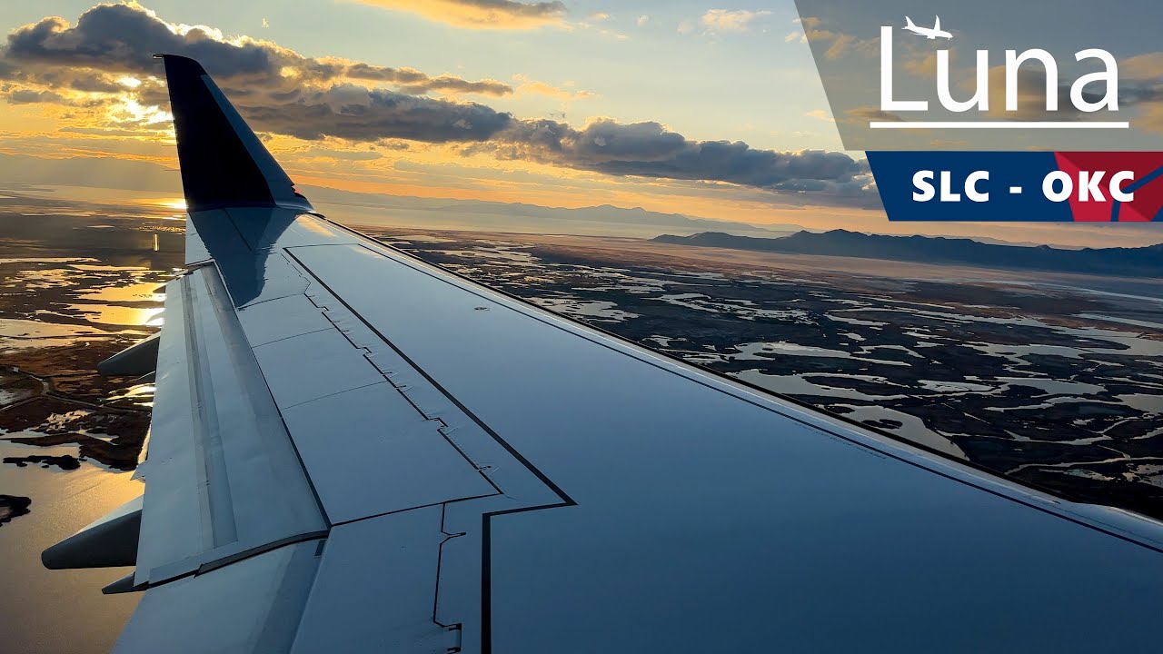 Delta Connection Embraer E175 Flight From Salt Lake City to Oklahoma City