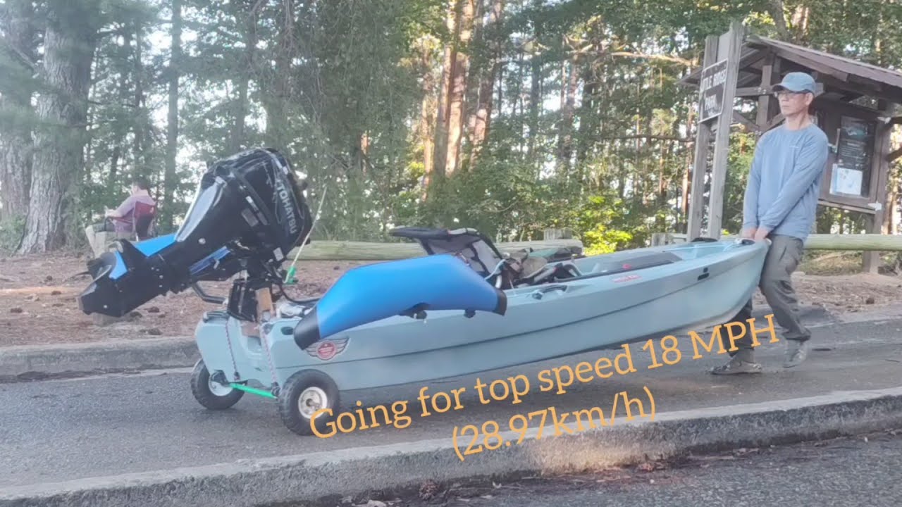 The Big Lake, The Little Kayak and The Beautiful Morning View!