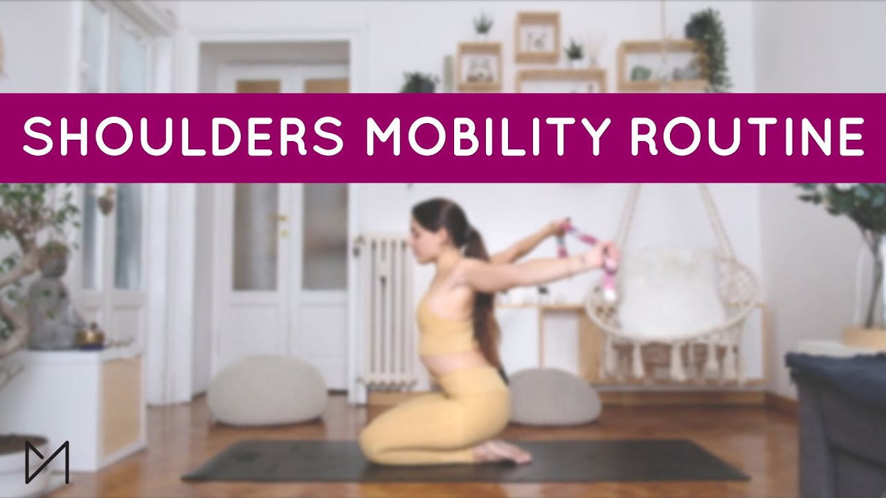 SHOULDERS MOBILITY ROUTINE | #yogawithmarti