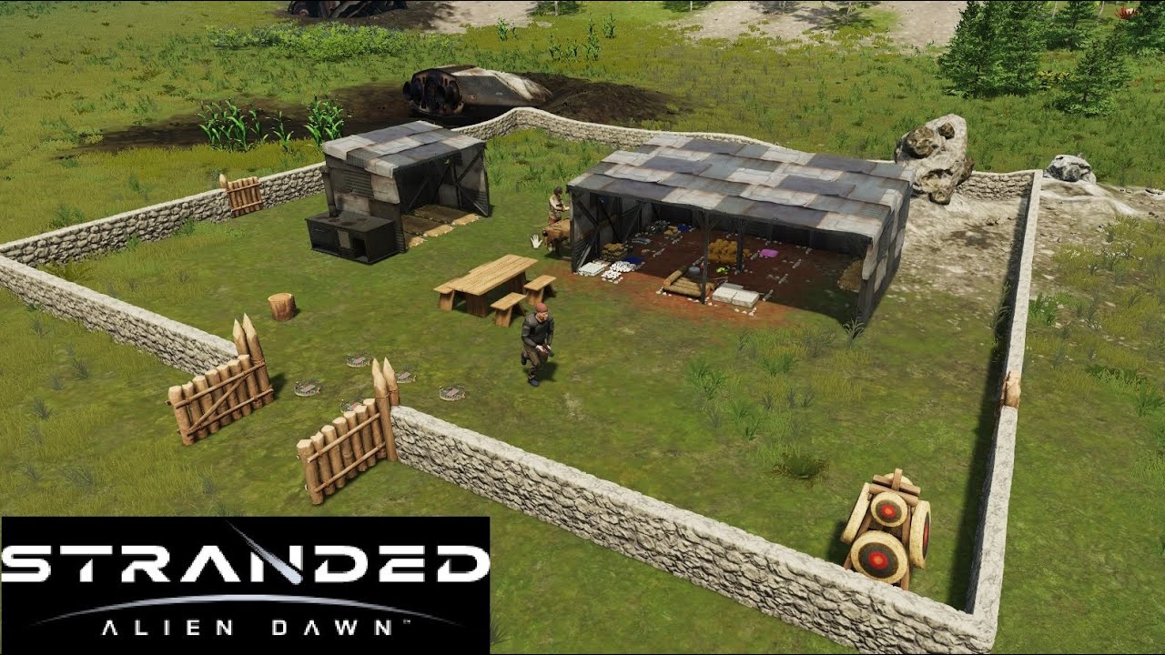 Going Medieval Like Colony Survival On Alien World ~ Stranded Alien Dawn