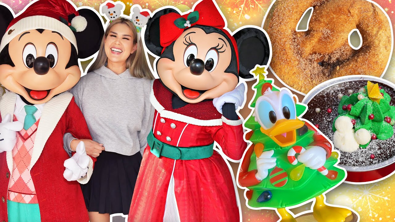 FIRST DAY OF THE HOLIDAYS AT DISNEYLAND! 🎄 Full Day of Food, Characters & Festivities! Vlog 2023
