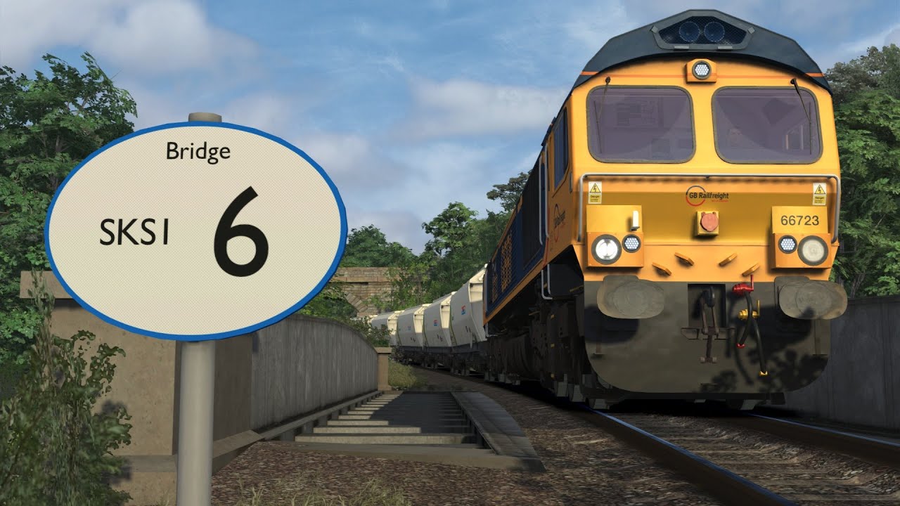 Train Sim Classic | 6D73 Rylstone Tilcon - Hunslet Tilcon | 66723