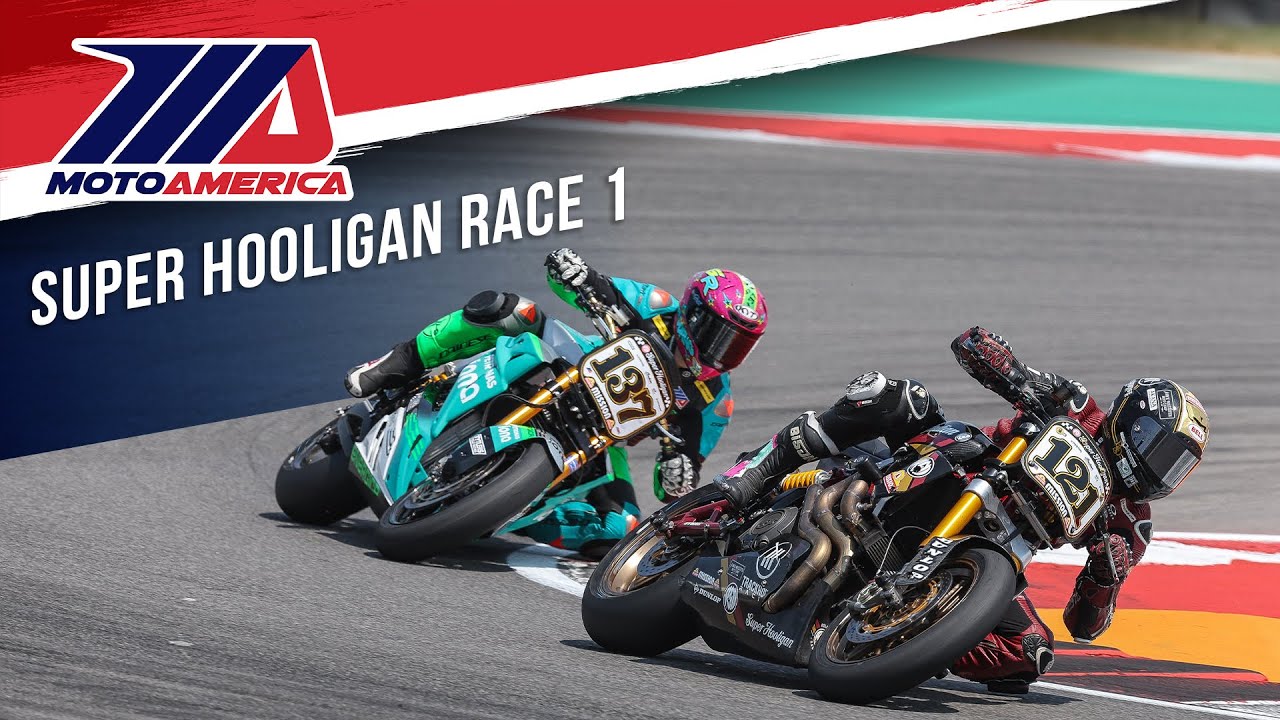 🔴 Mission Foods Super Hooligan Race 1 на Circuit of the Americas 2024 — ПОЛНАЯ ГОНКА | MotoAmerica