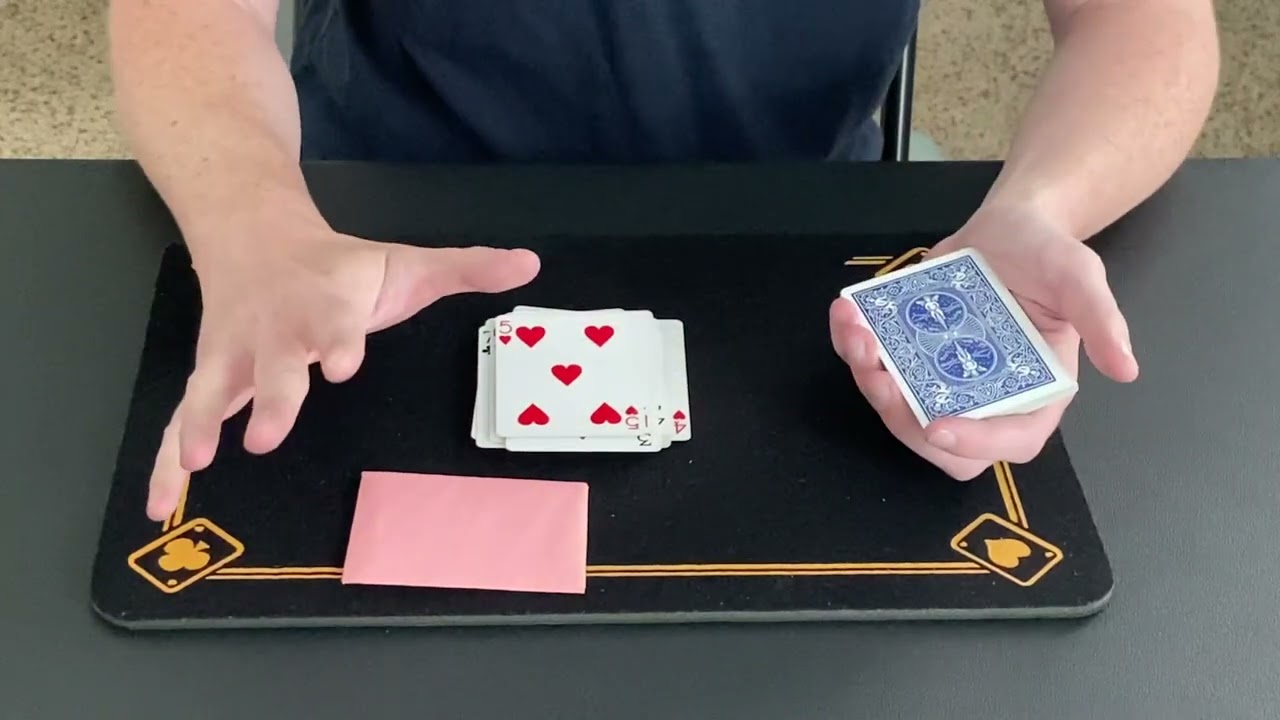 Perfect Open Prediction (card trick)