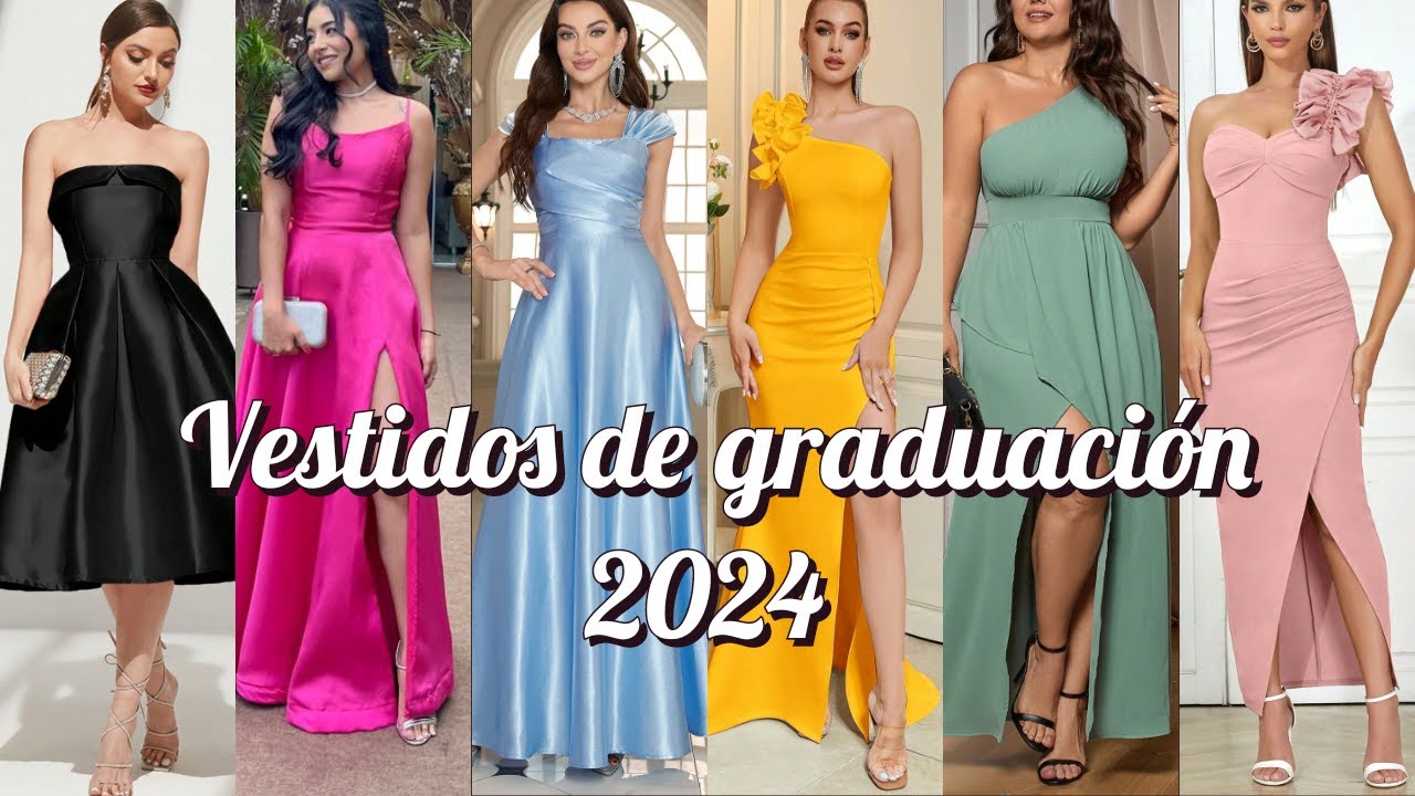 VESTIDOS DE FIESTA 2024_2025| VESTIDOS DE GRADUACIÓN 🎓MODA Y TENDENCIA EN VESTIDOS