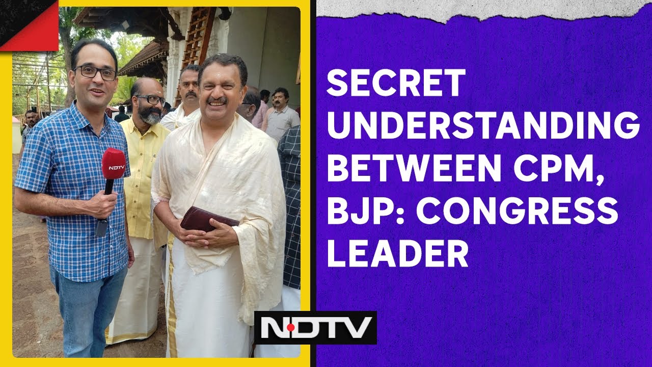 Lok Sabha Polls | Cong' Thrissur Candidate K Muralidharan: 