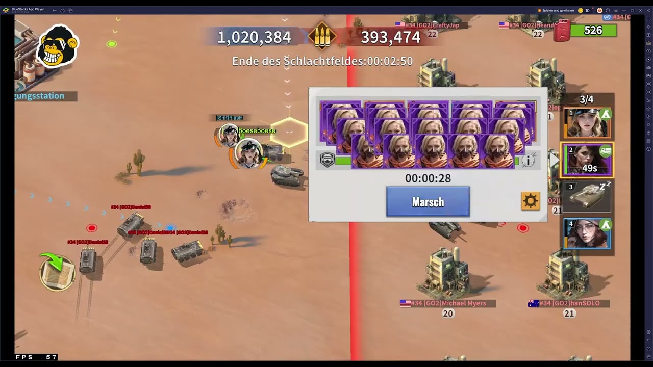 Last Z - Event - Schlucht-Kampf - Canyon Clash