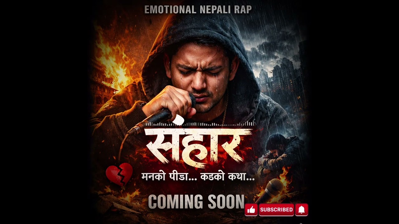 संहार (Emotional Nepali Rap)यो कथा हो मनको…बाहिर हाँसो, भित्र संहार हो new nepali rap 2026 ( 2082 )