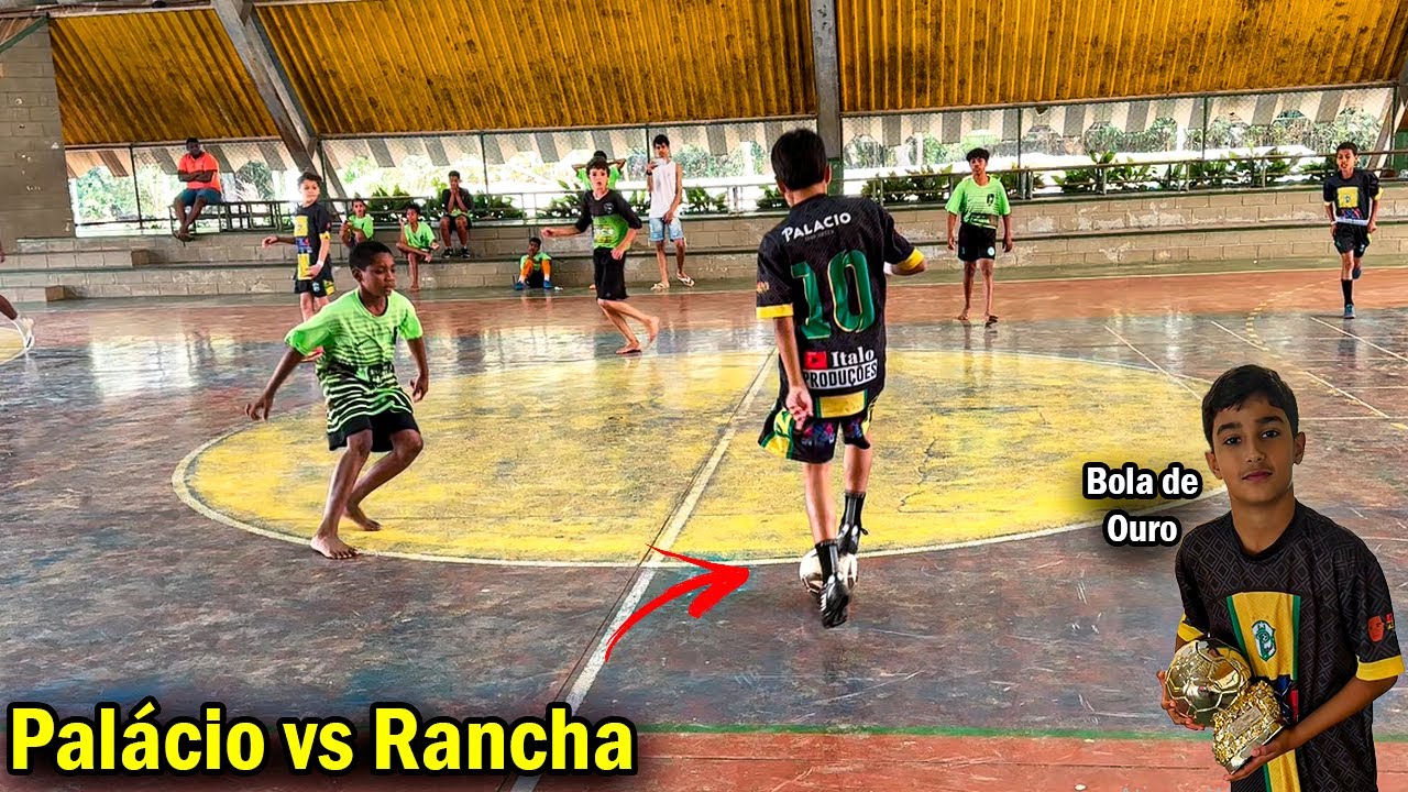 Palacio das Artes vs Rancha FC - amistoso sub 13