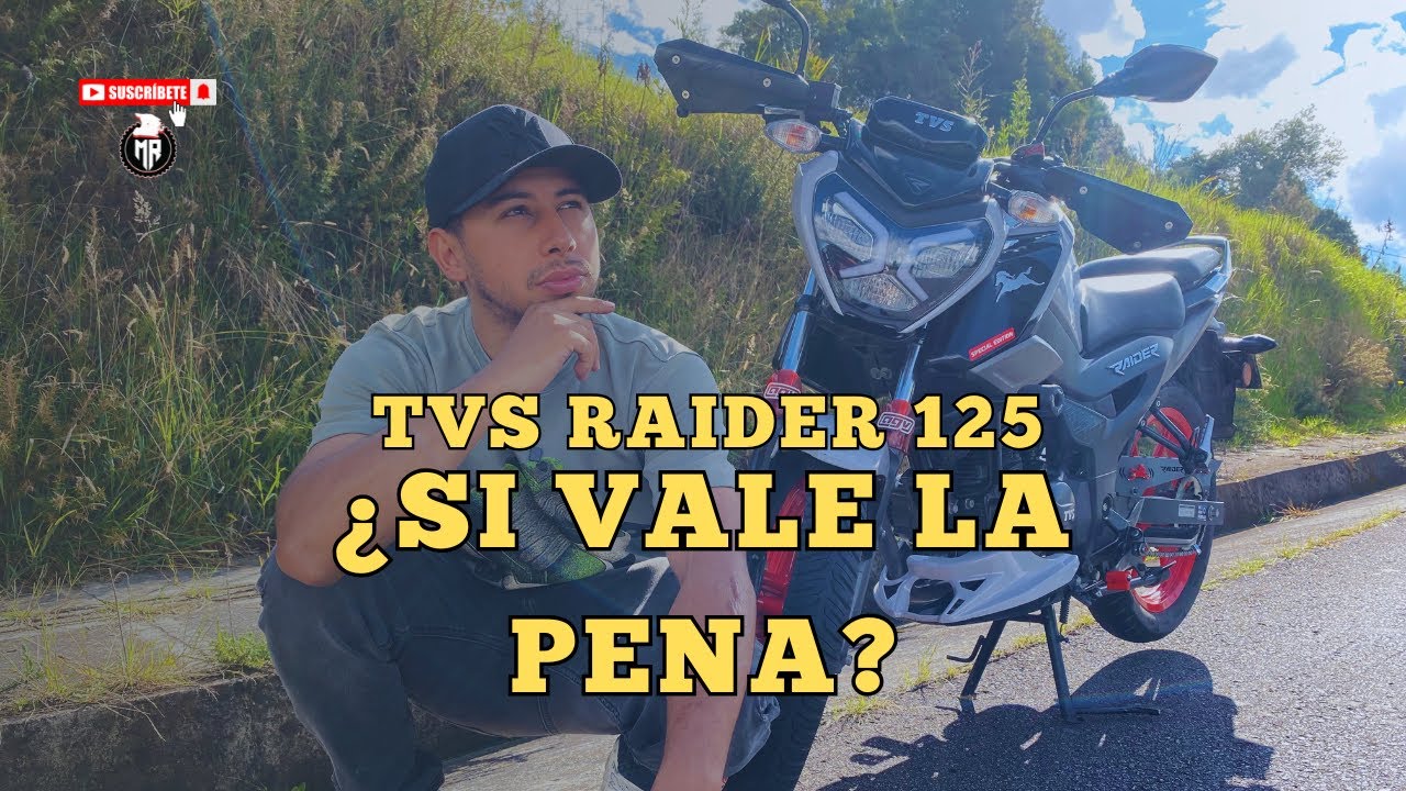 &iquest;La MEJOR 125 del mercado? TVS Raider 125