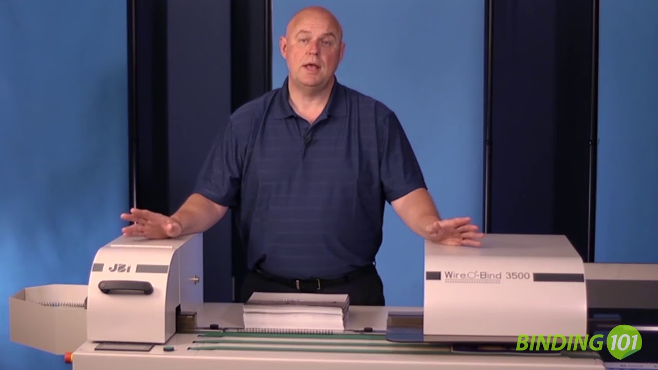FAQs - James Burn Wire-O® Bind 3500 (WOB 3500) Semi-Automatic Binding Machine