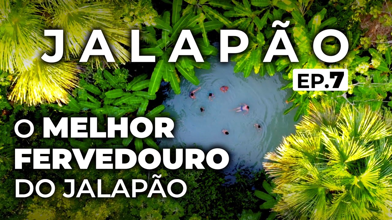 Ep.7: Fervedouros do Buriti e do Salto, o nosso fervedouro particular • Expedição Jalapão 4x4 [4K]