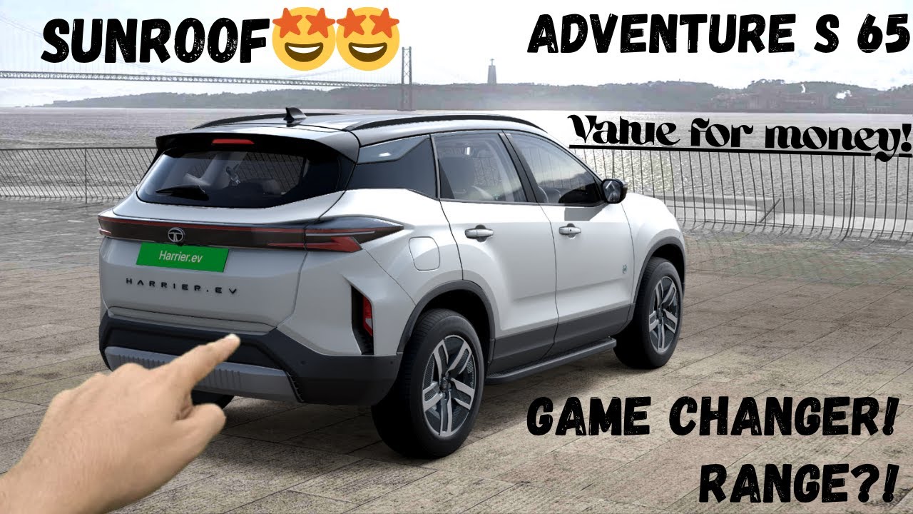 Tata Harrier EV 2025 Adventure S 65 (Base with sunroof!) Review | RevzThrill