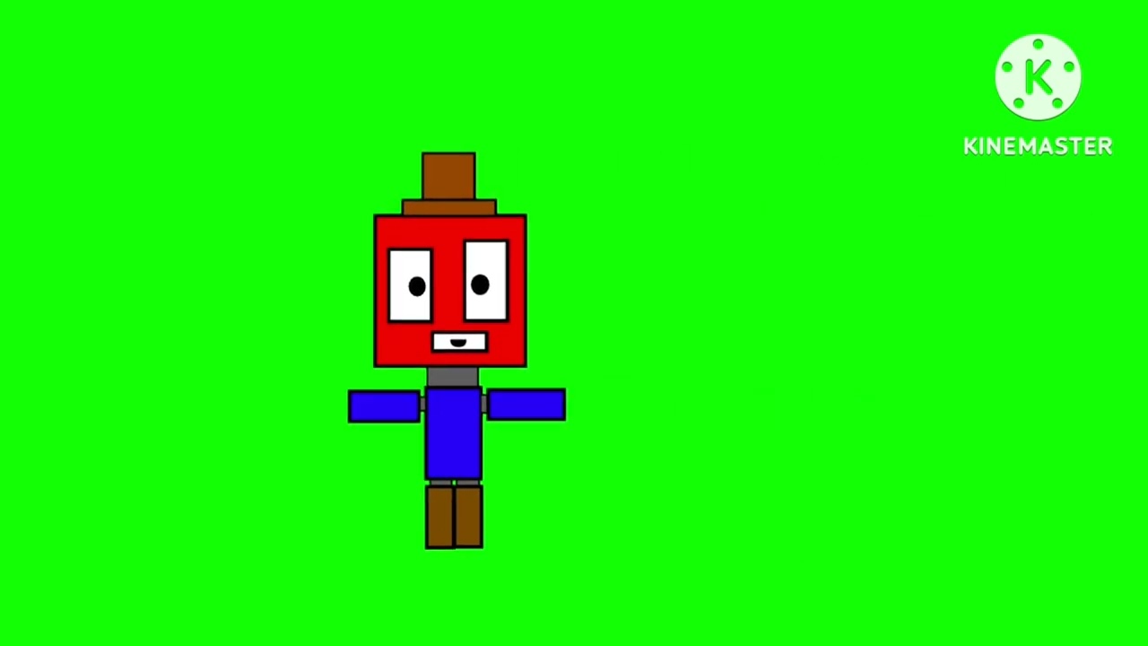 Character panic PFPXTS and villains running green screen part 3